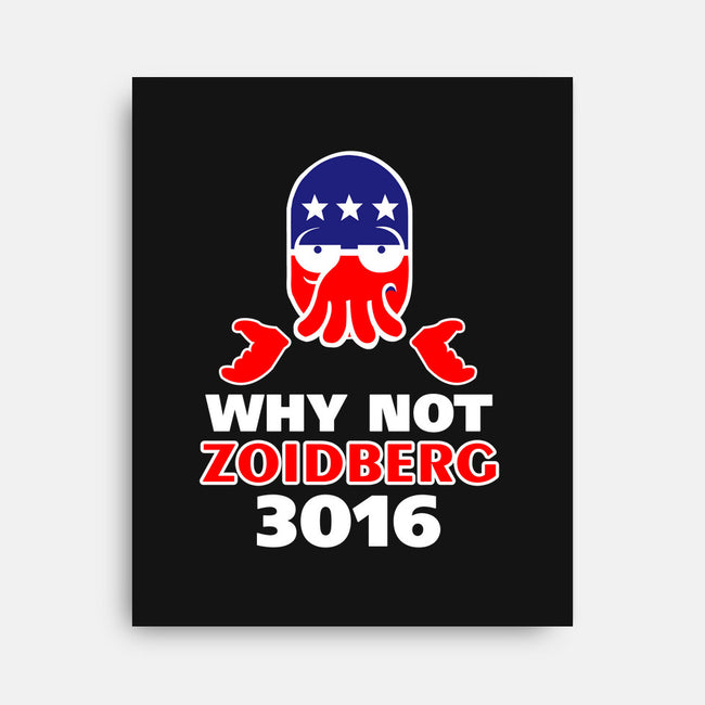Why Not Zoidberg 3016-none stretched canvas-neverbluetshirts