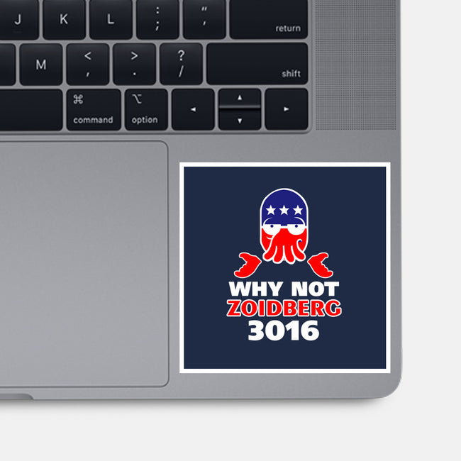Why Not Zoidberg 3016-none glossy sticker-neverbluetshirts