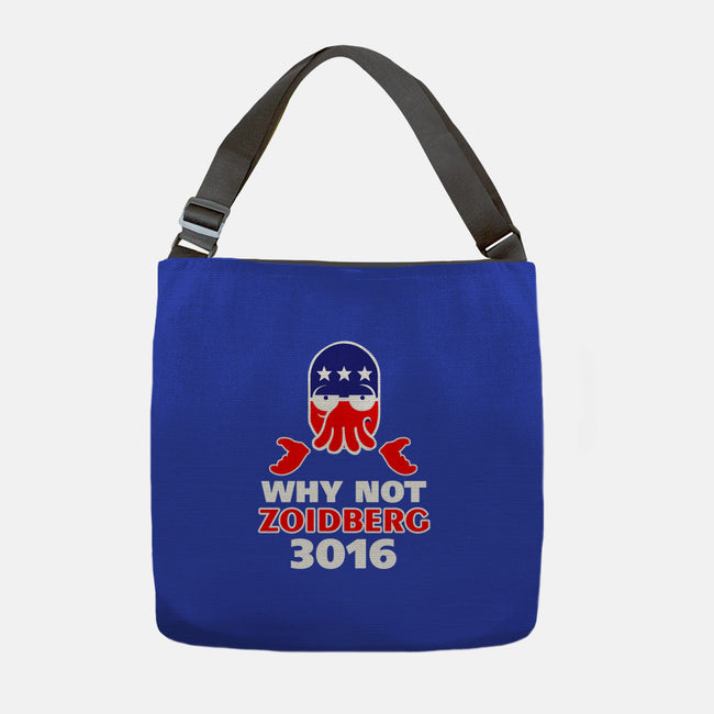 Why Not Zoidberg 3016-none adjustable tote-neverbluetshirts