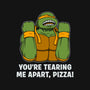 Why Pizza, Why!!!-none removable cover w insert throw pillow-pigboom