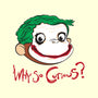 Why So Curious?-none removable cover w insert throw pillow-andyhunt