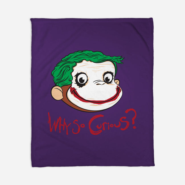 Why So Curious?-none fleece blanket-andyhunt