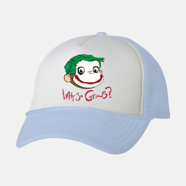 Why So Curious?-unisex trucker hat-andyhunt