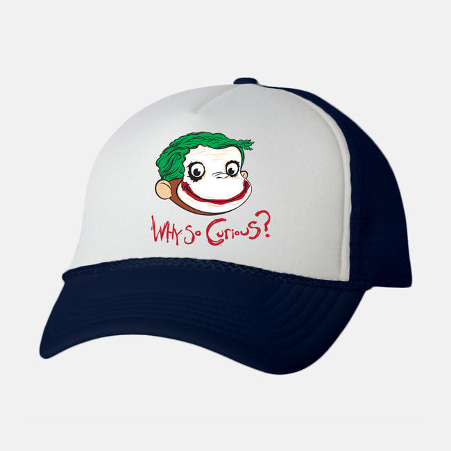 Why So Curious?-unisex trucker hat-andyhunt