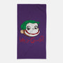 Why So Curious?-none beach towel-andyhunt