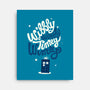 Wibbly Wobbly-none stretched canvas-risarodil