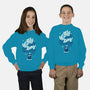Wibbly Wobbly-youth crew neck sweatshirt-risarodil