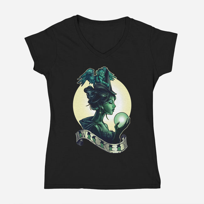 Wicked-womens v-neck tee-TimShumate