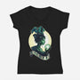 Wicked-womens v-neck tee-TimShumate