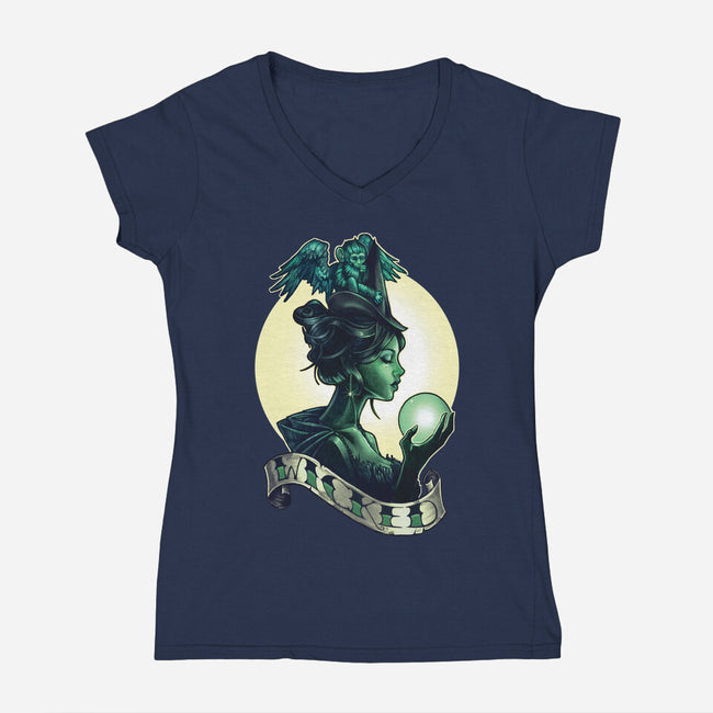 Wicked-womens v-neck tee-TimShumate