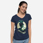 Wicked-womens v-neck tee-TimShumate