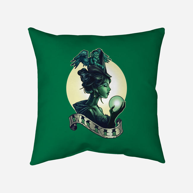 Wicked-none non-removable cover w insert throw pillow-TimShumate