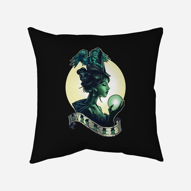 Wicked-none removable cover w insert throw pillow-TimShumate