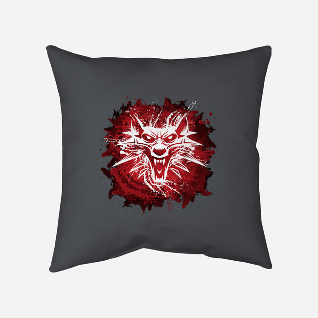 Wild Hunt-none removable cover w insert throw pillow-TonyCenteno