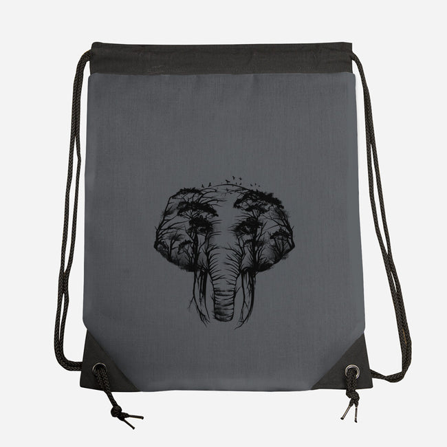 Wild Safari-none drawstring bag-dandingeroz