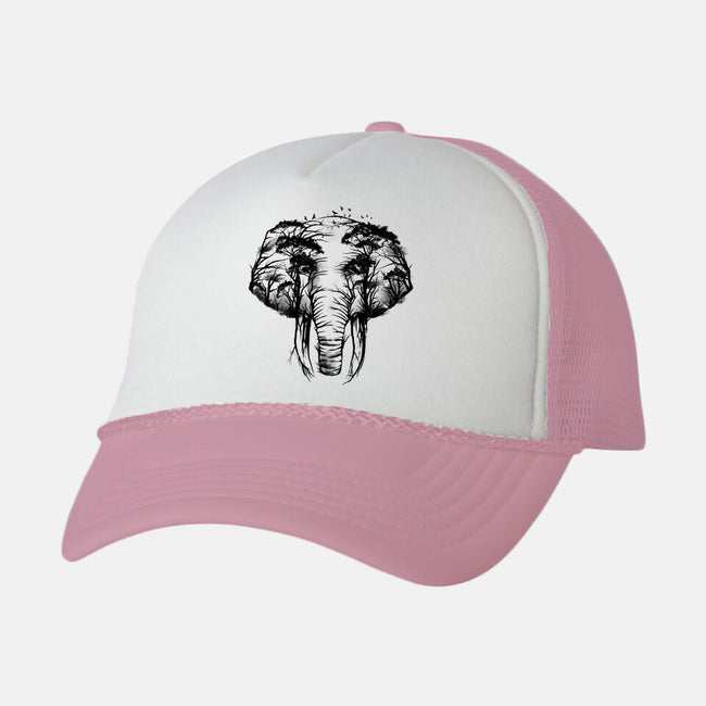 Wild Safari-unisex trucker hat-dandingeroz
