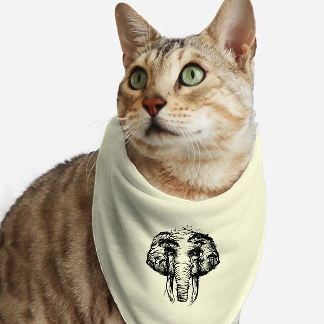 Wild Safari-cat bandana pet collar-dandingeroz