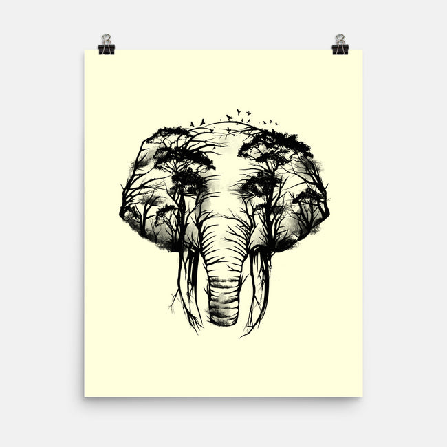 Wild Safari-none matte poster-dandingeroz