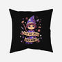 Will The Wise-none removable cover w insert throw pillow-GeekyDog