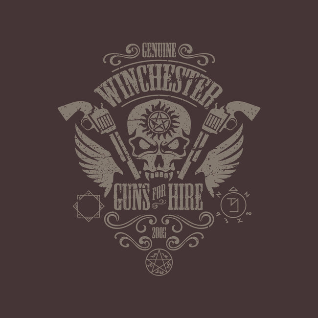 Winchester Guns for Hire-none stretched canvas-jrberger