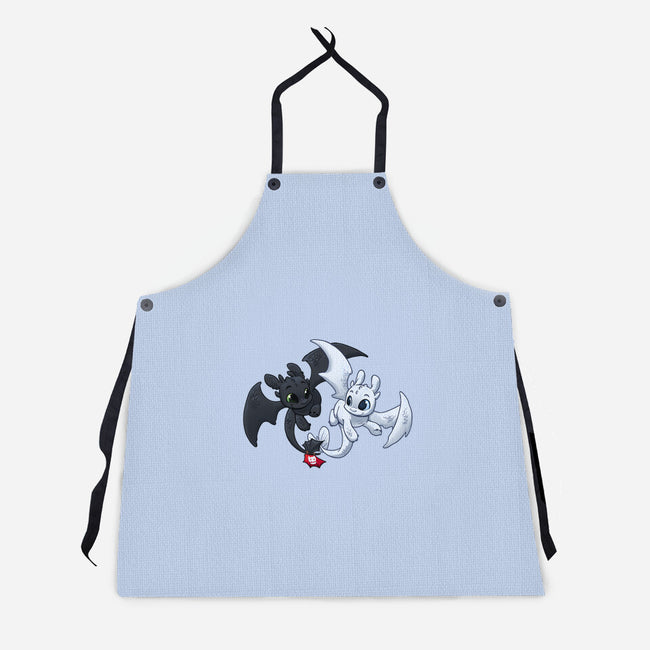 Wings-unisex kitchen apron-DoOomcat