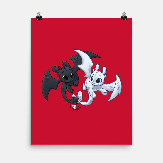 Wings-none matte poster-DoOomcat