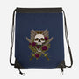Wings of Freedom-none drawstring bag-Crumblin' Cookie