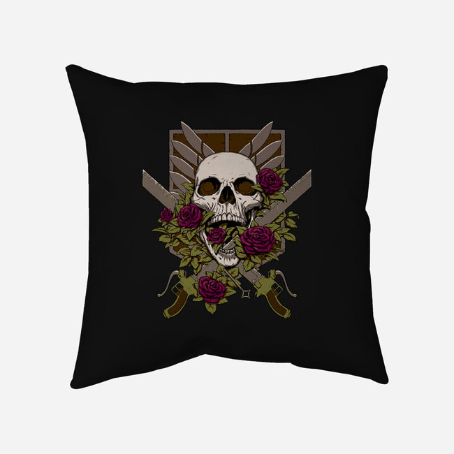 Wings of Freedom-none removable cover w insert throw pillow-Crumblin' Cookie