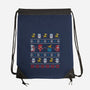 Winter Fantasy-none drawstring bag-machmigo