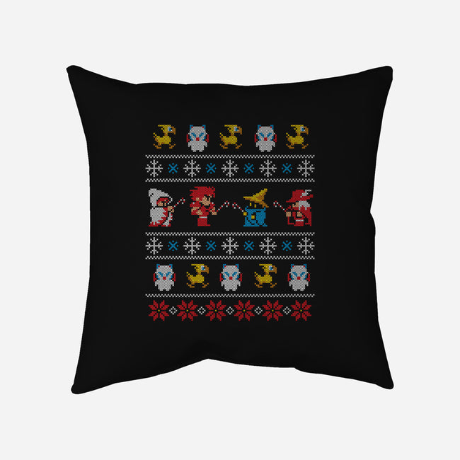 Winter Fantasy-none removable cover w insert throw pillow-machmigo