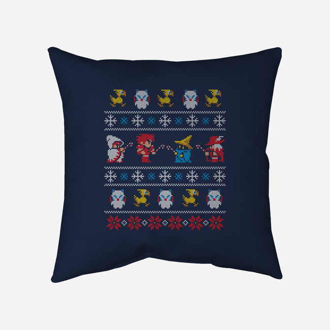 Winter Fantasy-none removable cover w insert throw pillow-machmigo
