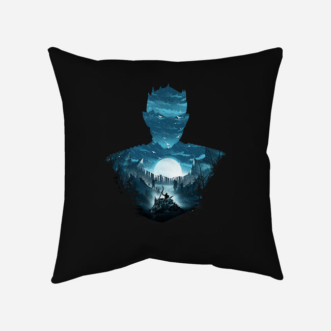 Winter is Coming-none removable cover throw pillow-dandingeroz