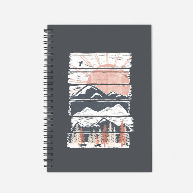 Winter Pursuits-none dot grid notebook-ndtank