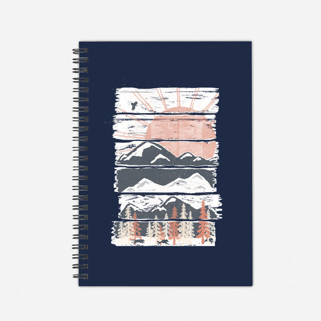 Winter Pursuits-none dot grid notebook-ndtank