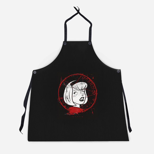 Witch of Greendale-unisex kitchen apron-tiranocyrus