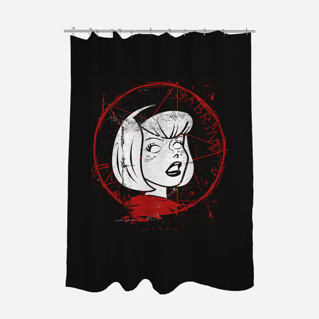 Witch of Greendale-none polyester shower curtain-tiranocyrus