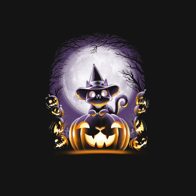 Witch-Cat Night-youth pullover sweatshirt-alemaglia