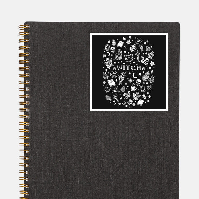 Witching-none glossy sticker-MedusaD