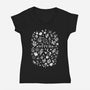 Witching-womens v-neck tee-MedusaD
