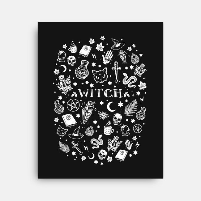 Witching-none stretched canvas-MedusaD
