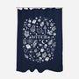 Witching-none polyester shower curtain-MedusaD