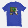 With A Little Help-womens fitted tee-saqman