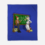 With A Little Help-none fleece blanket-saqman