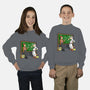 With A Little Help-youth crew neck sweatshirt-saqman