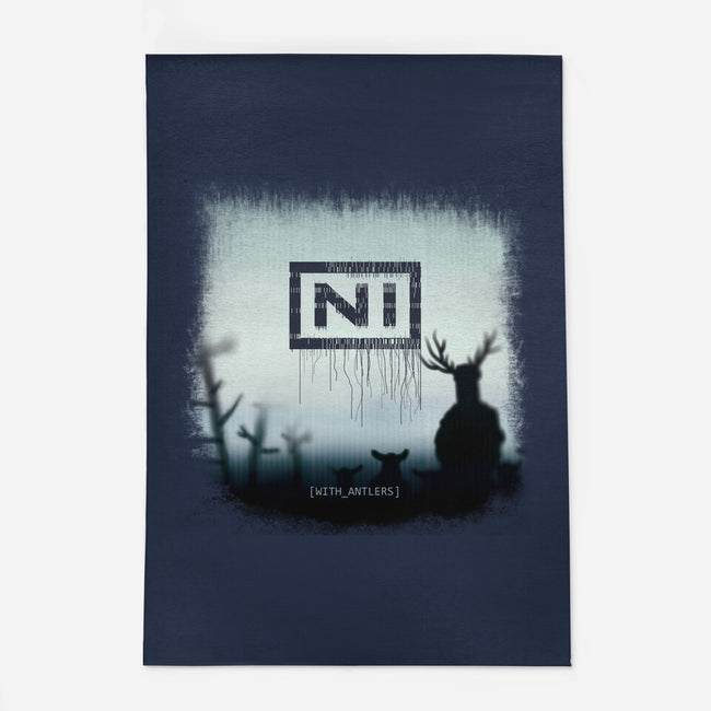 With Antlers-none outdoor rug-ntesign