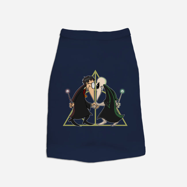 Wizard Vs Wizard-dog basic pet tank-SarahCave