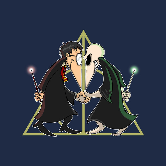 Wizard Vs Wizard-womens v-neck tee-SarahCave