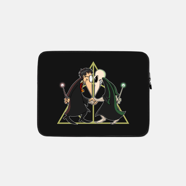 Wizard Vs Wizard-none zippered laptop sleeve-SarahCave