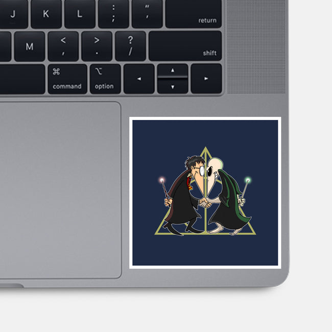 Wizard Vs Wizard-none glossy sticker-SarahCave
