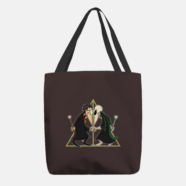Wizard Vs Wizard-none basic tote-SarahCave